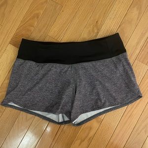 Sz 6 Gray Lululemon Shorts
